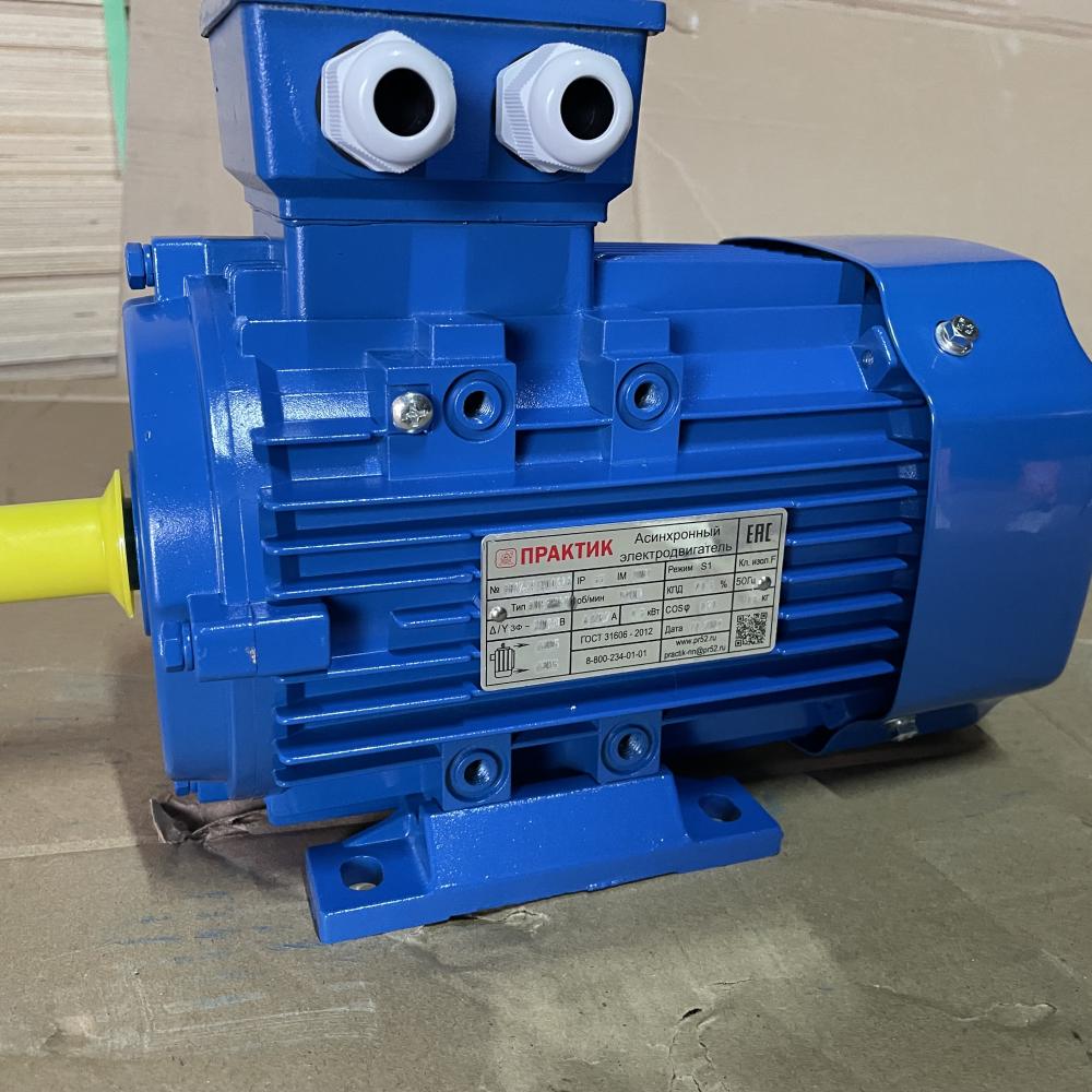 Электродвигатель АИР 80 В4 1.5/1500 IM 1081 лапы