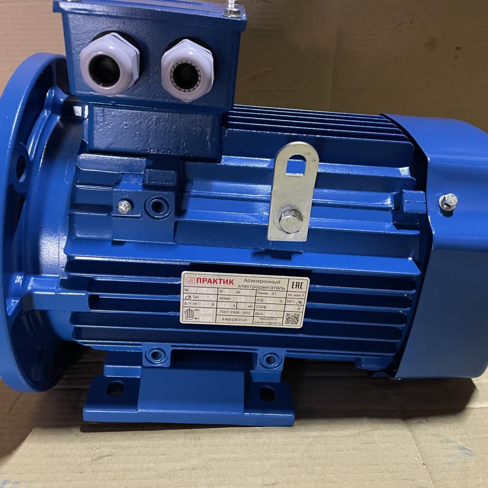 Электродвигатель АИР 100 S2 4/3000 IM 2081 комби
