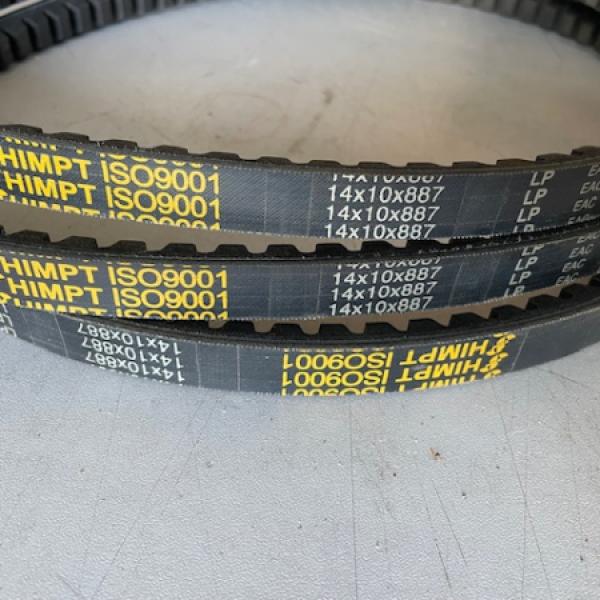 Ремень вентиляторный 14х10х887 зубч..код 60770