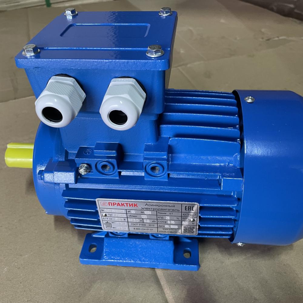 Электродвигатель АИР 71 В4 0,75/1500 IM 1081 лапы